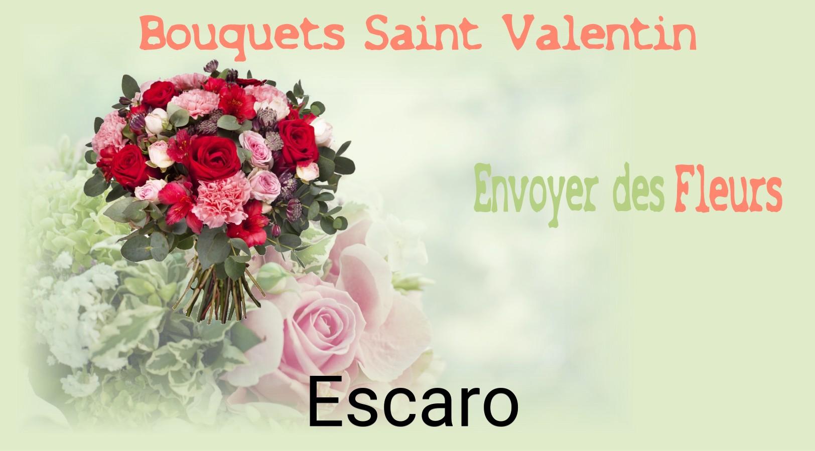Roses de Saint-Valentin livrées à Escaro